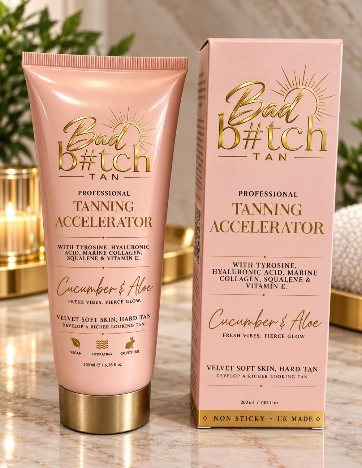 Cucumber and Aloe Professional Tanning Accelerator 200ml